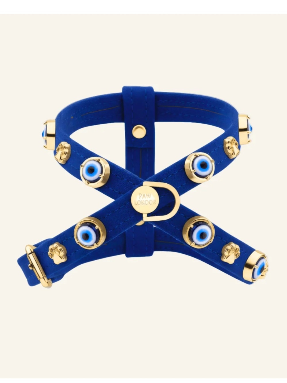 NWT Paw London dog evil eye harness